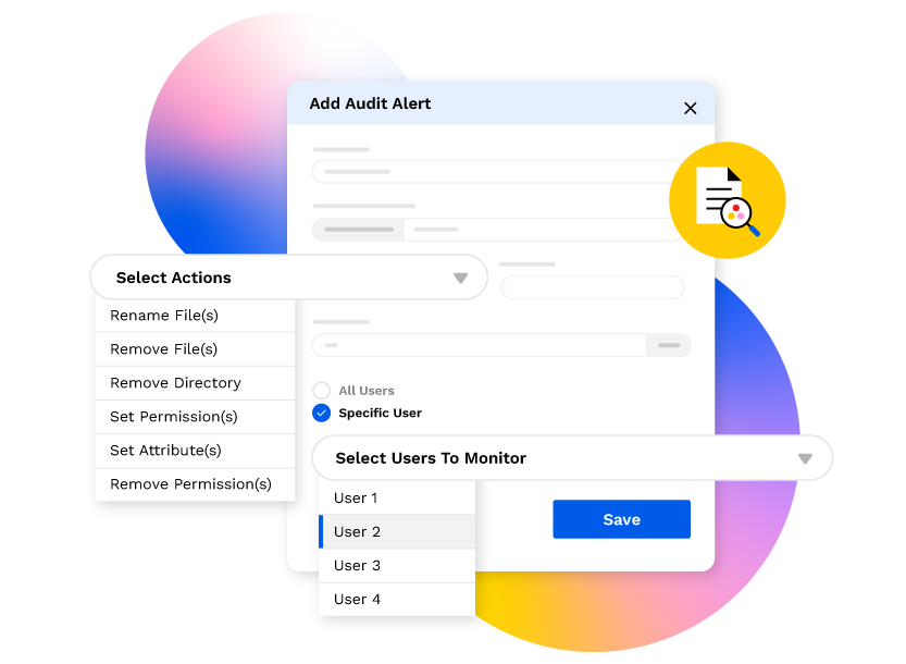 Panzura Data Services Audit Alerts