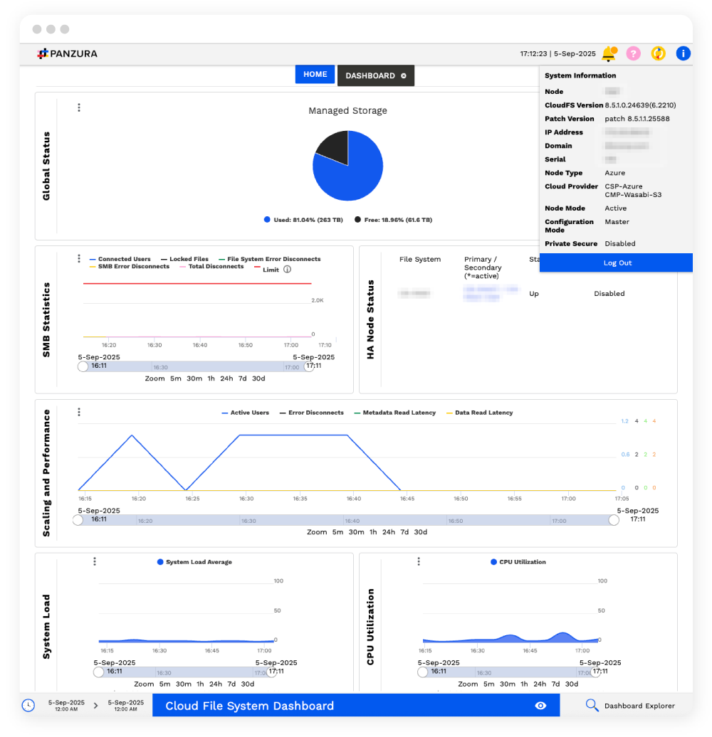 Panzura-CFS-browser