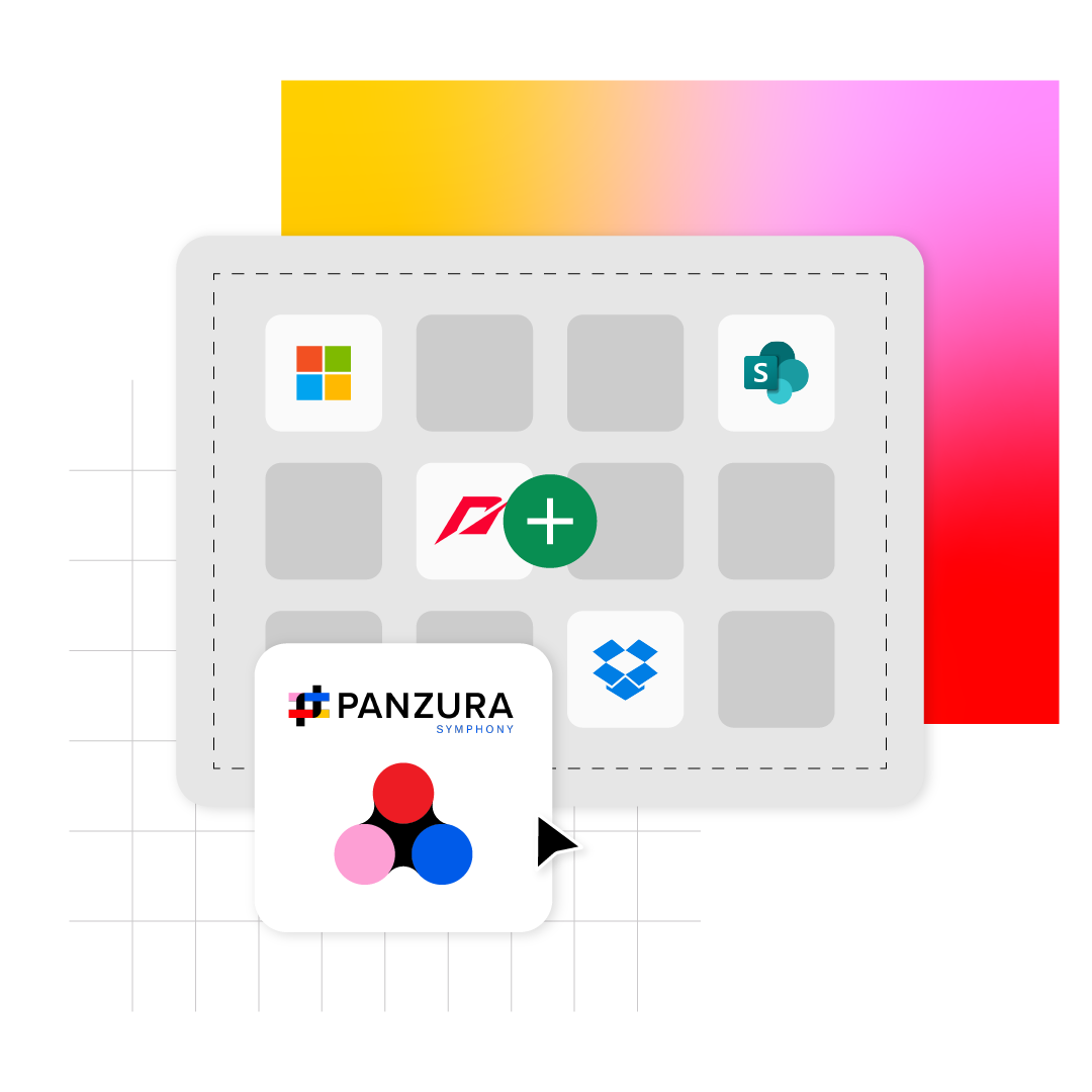 Panzura Symphony connects to all your data sources