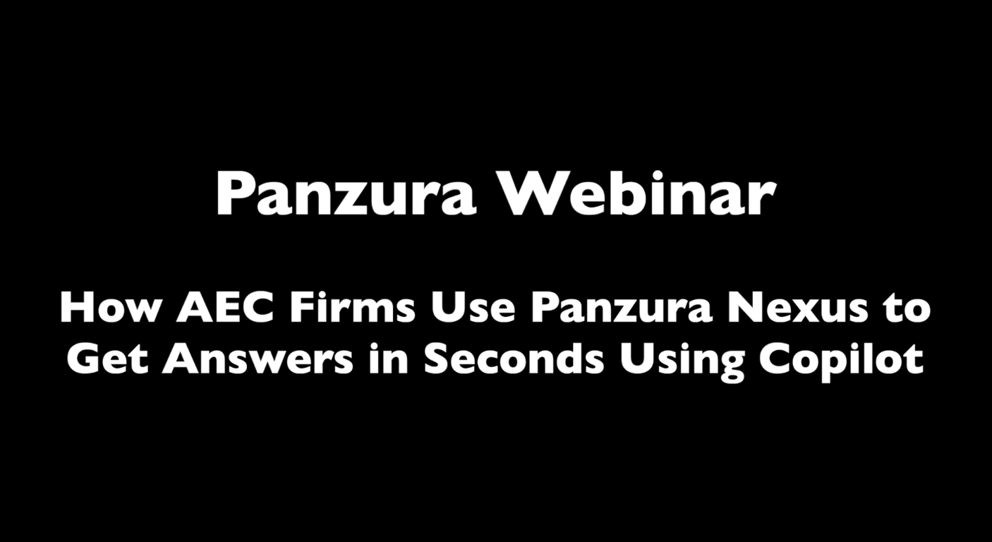 Nexus in AEC Webinar Image