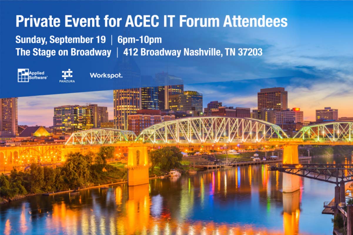 Private Event For ACEC IT Forum Attendees