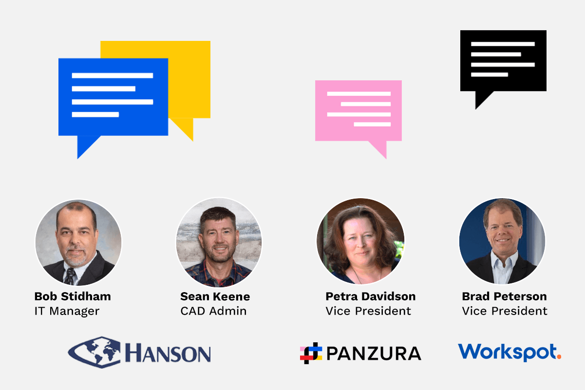Live webinar - Hanson chooses Panzura and Workspot