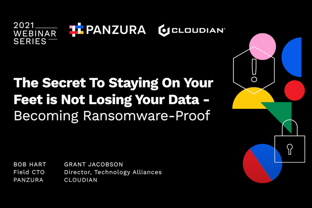 The Secret to Staying on Your Feet is Not Losing Your Data - Becoming Ransomware Proof - Panzura