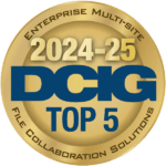 DCIG 2024-25 TOP 5 Soluciones empresariales de colaboración de archivos multisitio Icono