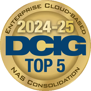 DCIG TOP 5 Enterprise Cloud-based NAS Consolidation Solution, 2024-25