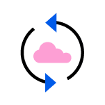 Snapshots Backup and Disaster Recovery Icon