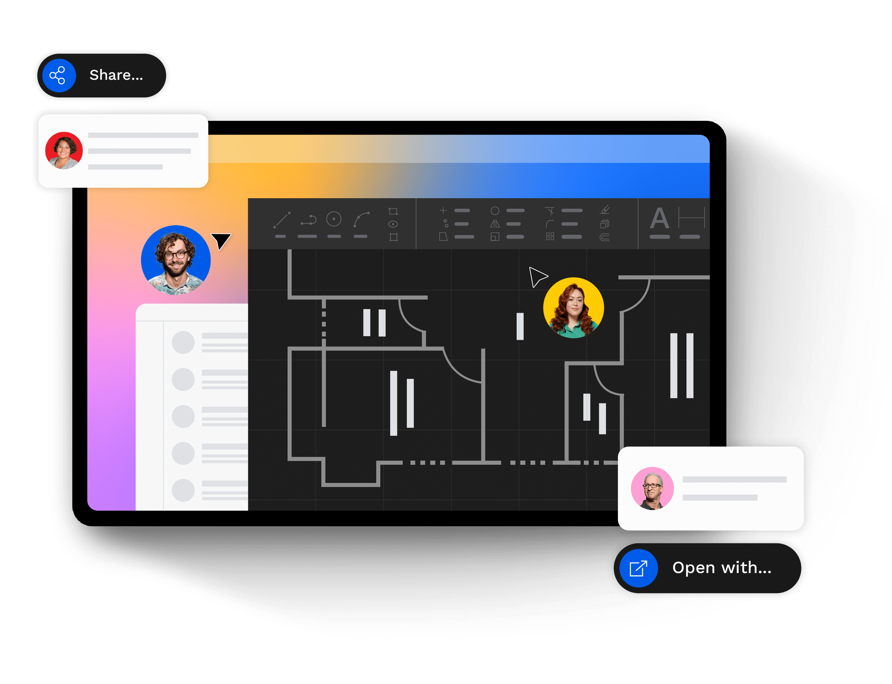 CloudFS works seamlessly with Revit and AutoCAD files with automatic, immediate file locking that prevents accidental file collisions